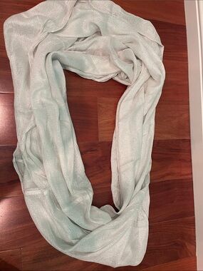 Calvin Klein Sparkling Silver Loop Scarf